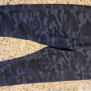 Danskin Black Camouflage Kids Leggings